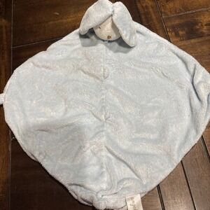 Angel Dear Plush Bunny Rabbit Abby Blue Lovey Security Blanket